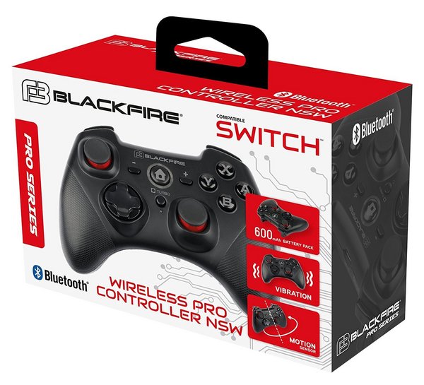 MANDO PRO CONTROLLER BLACKFIRE BLUETOOTH SWITCH